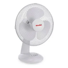 Table Fan Basic Home 35W White