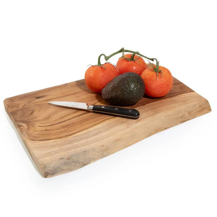 Teak Slice Charcuterie Board