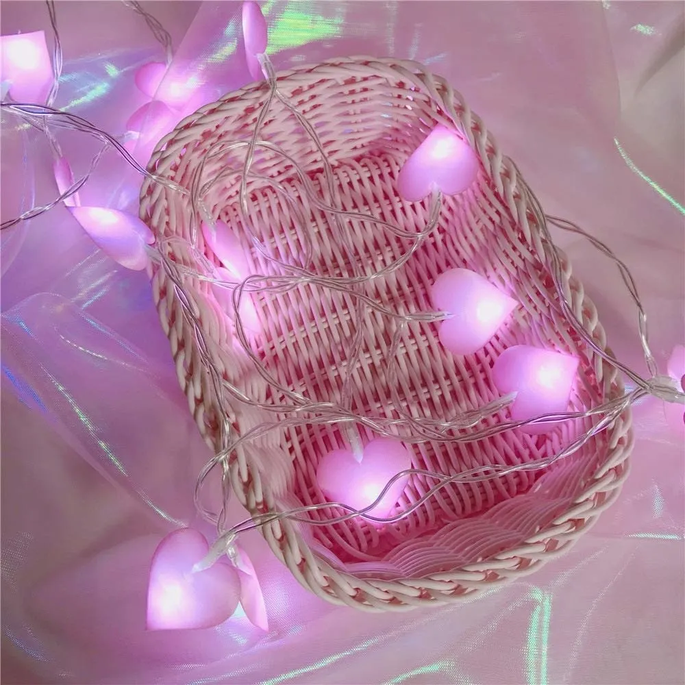 TEEK - LED Heart Shape String Lights