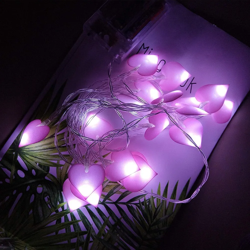 TEEK - LED Heart Shape String Lights