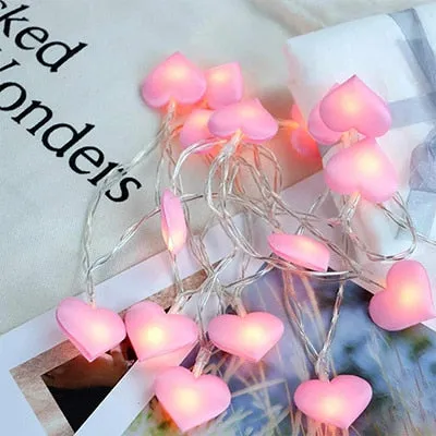 TEEK - LED Heart Shape String Lights