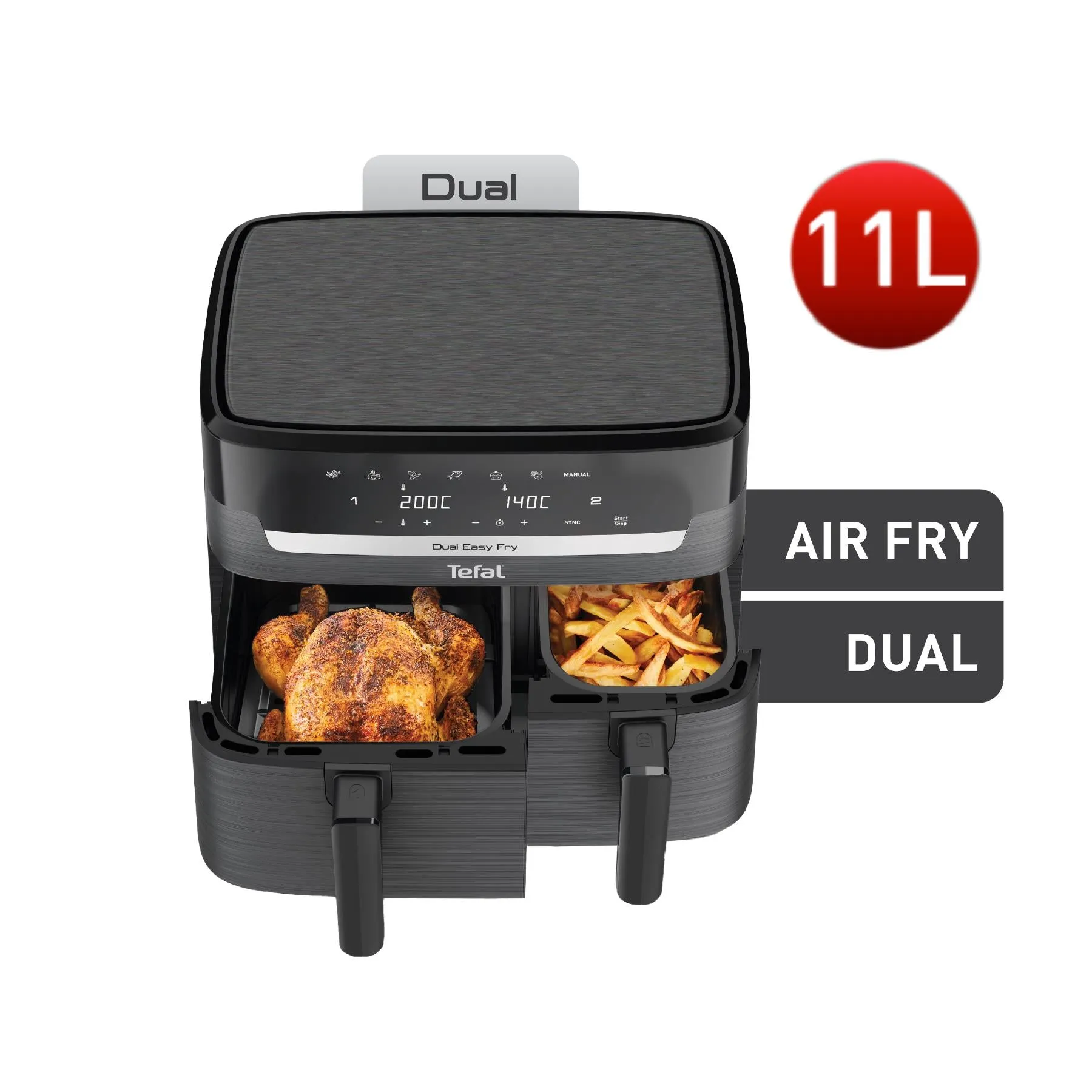 Tefal 11L XXXL Dual Easy Fry Air Fryer