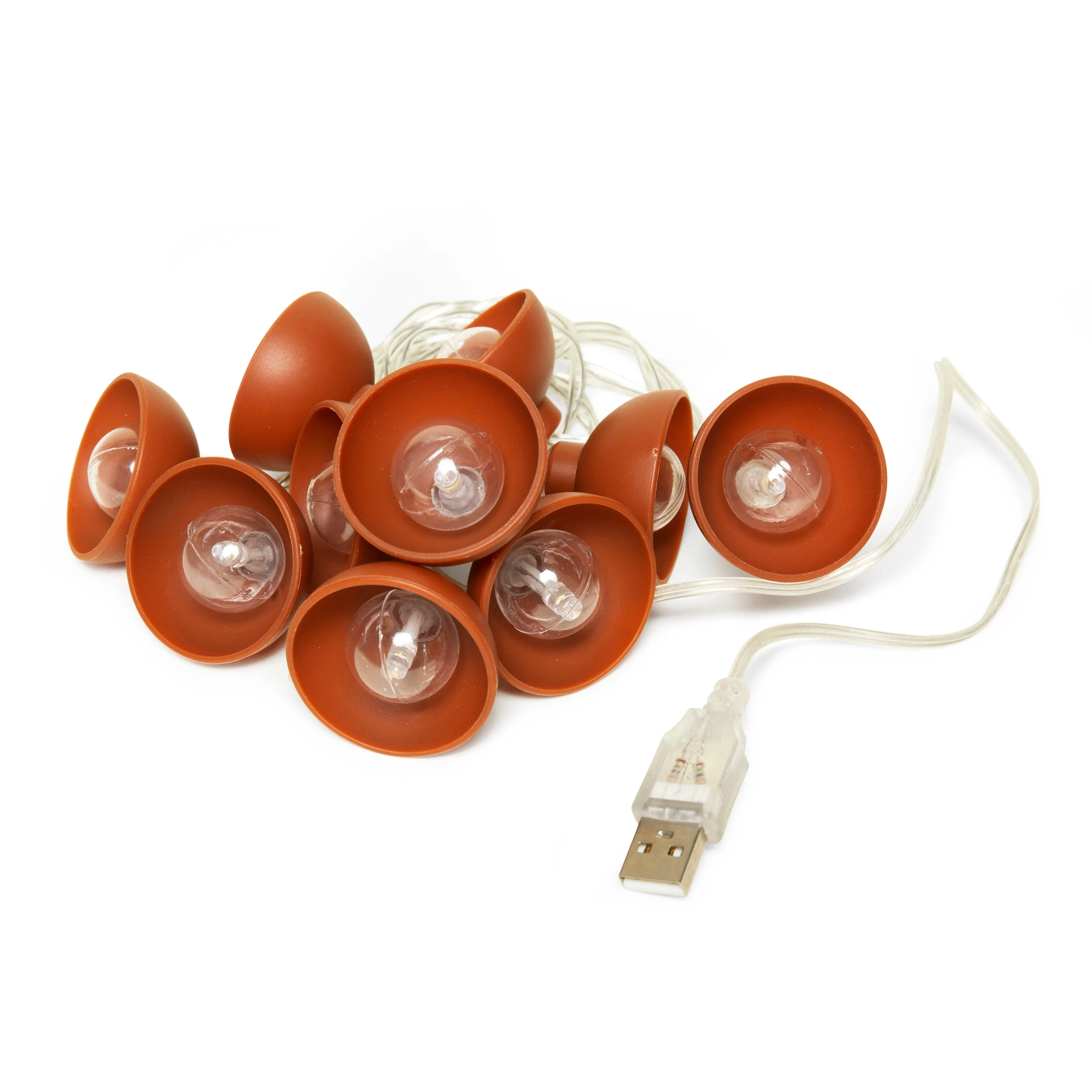 Terracotta String Lights 10 Ft