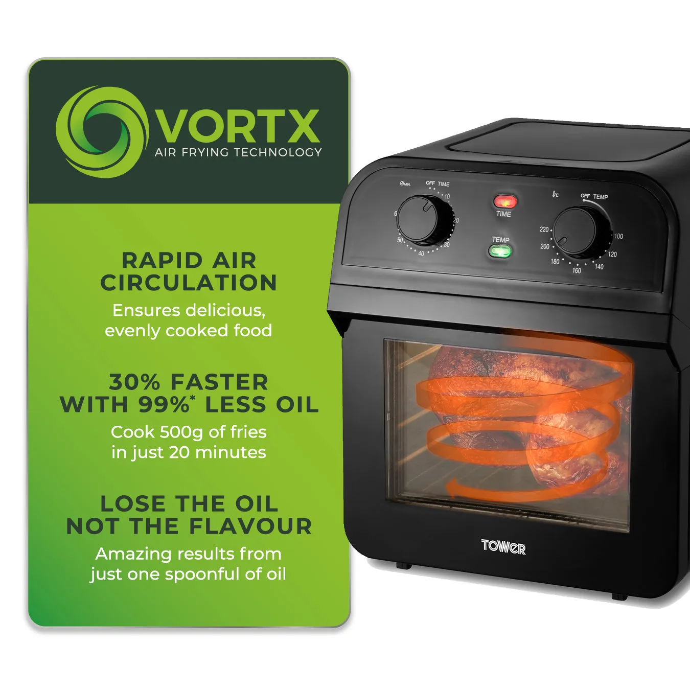 Tower Vortx 12 Litre Air Fryer Oven