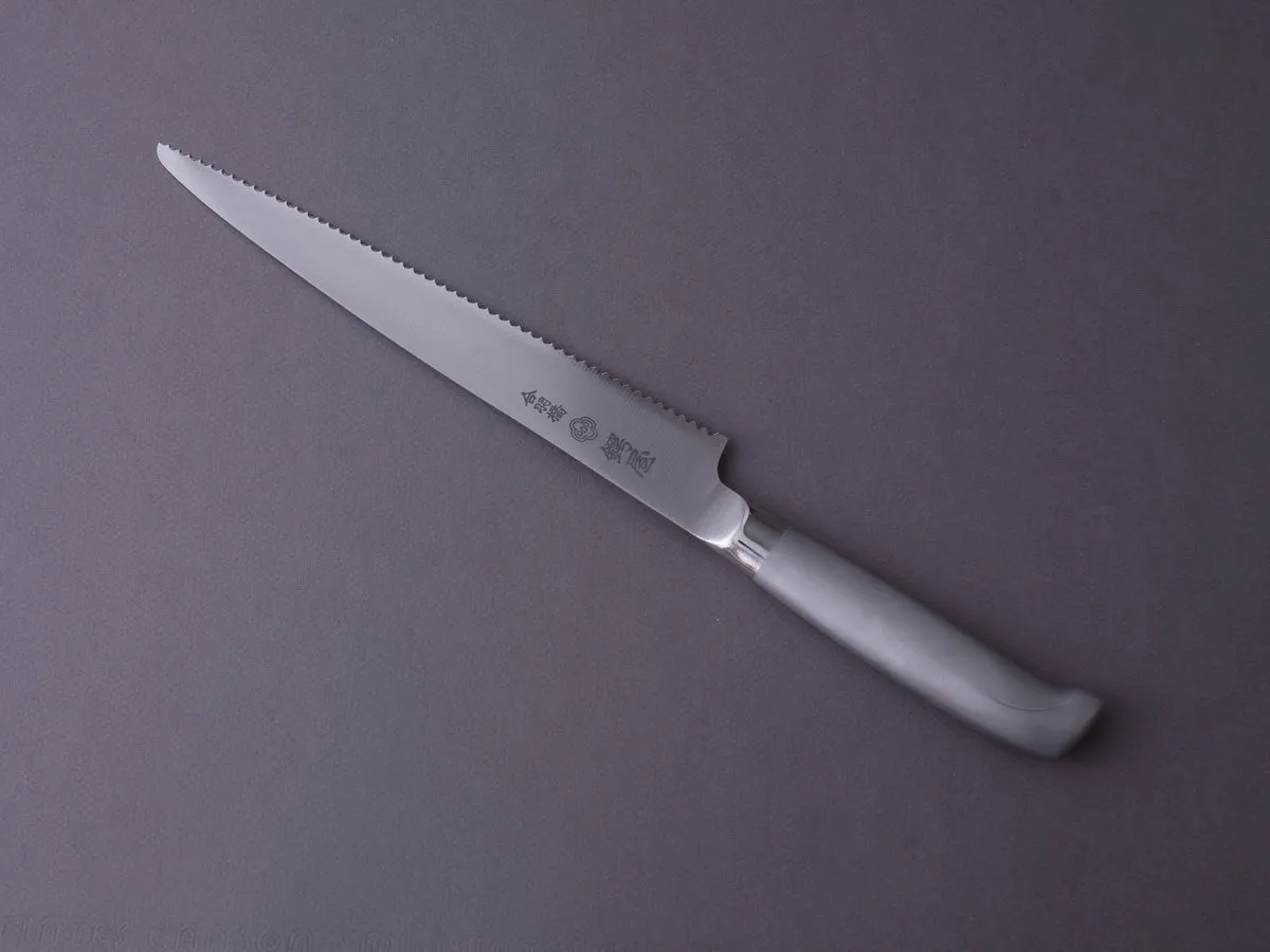 Tsubaya - 210mm Bread Knife - Stainless Handle