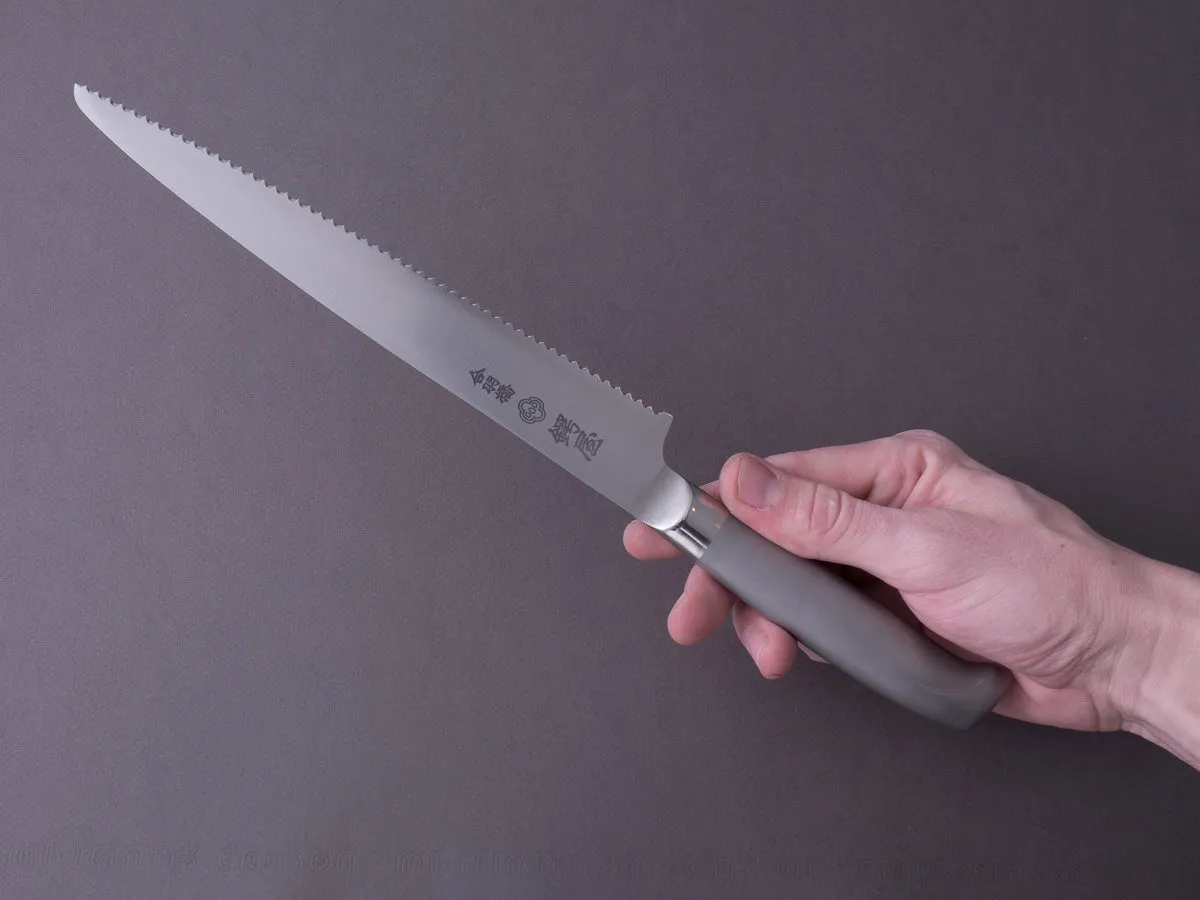 Tsubaya - 210mm Bread Knife - Stainless Handle