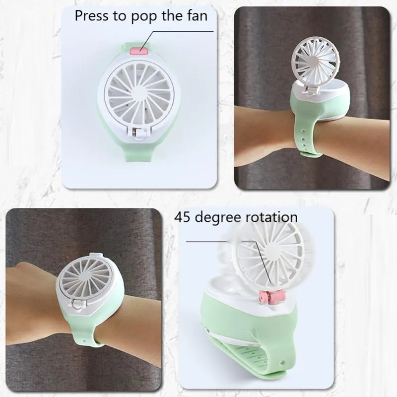 USB Rechargeable Watch Fan