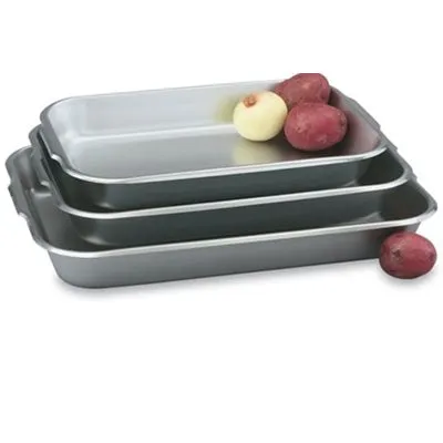 Vollrath 16" x 11" x 2" Baking & Roasting Pan with Handles, Stainless Steel