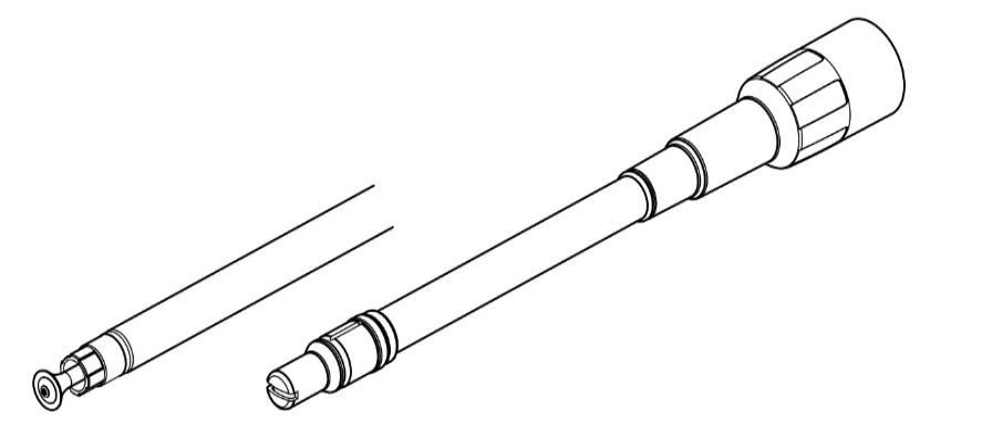 Wagner Powder Nozzle Extension X1 VL 300 (300 mm; 11.81 inches)