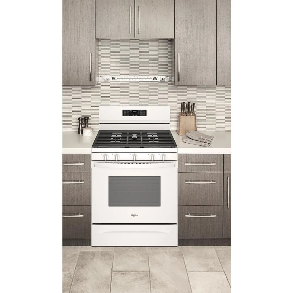 Whirlpool WFG550S0LW 5.0 Cu. Ft. Whirlpool® Gas 5-in-1 Air Fry Oven