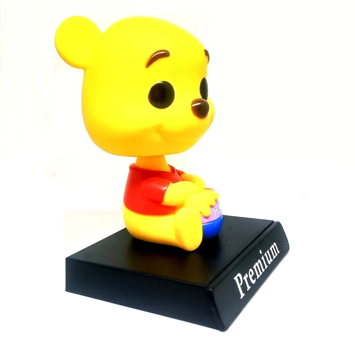 Winnie The Pooh Bobblehead with Mobile Holder | 13.5 Cms |