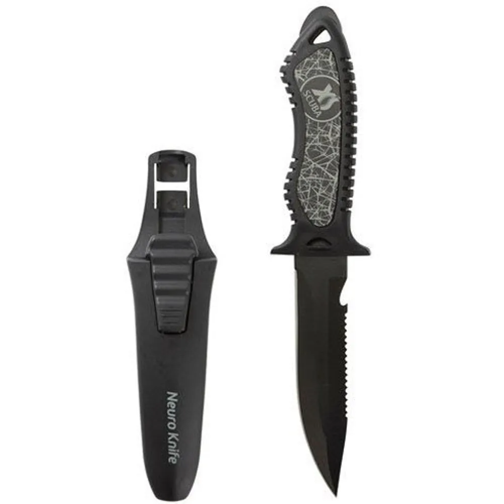 XS Scuba Neuro 304 Stainless Steel Clip Point Dive Knife