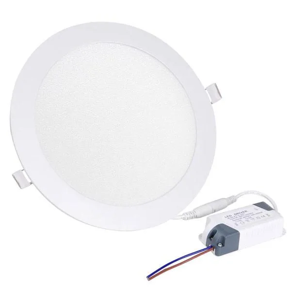 Yescom 15W LED Recessed Ceiling Light w/ Driver Warm White