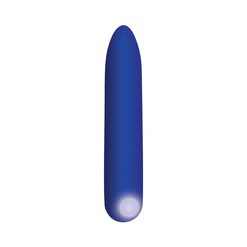 Zero Tolerance All Mighty Rechargeable Bullet Vibrator Blue